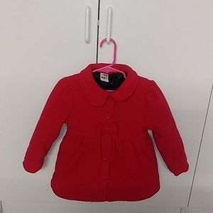 Girl's Red Coat